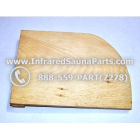 WOOD SHELVES + CUP HOLDERS - HEMLOCK WOOD CUP HOLDER STYLE 4 1