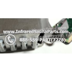 COMPLETE CONTROL POWER BOX WITH CONTROL PANEL - COMPLETE CONTROL POWER BOX AIRWALL INFRARED SAUNA WITH TWO CONTROL PANEL 3