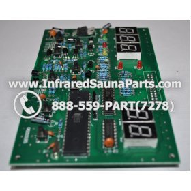 CIRCUIT BOARDS WITH  FACE PLATES - CIRCUIT BOARD WITH FACEPLATE ZENAWAKENING INFRARED SAUNA 06S10195 8