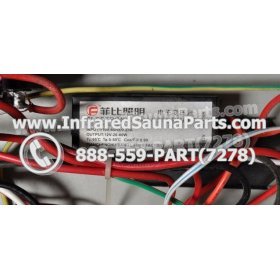 COMPLETE CONTROL POWER BOX WITH CONTROL PANEL - COMPLETE CONTROL POWER BOX LONGEVITY INFRARED SAUNA STYLE 2 WITH ONE CONTROL PANEL 10