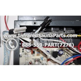 COMPLETE CONTROL POWER BOX 110V / 120V - COMPLETE CONTROL POWER BOX 110V  120V WITH 7 CIRCUIT BOARD PINS  6 FEMALE PLUGS SAUNAGEN INFRARED SAUNA 29