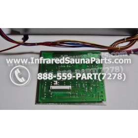 COMPLETE CONTROL POWER BOX WITH CONTROL PANEL - COMPLETE CONTROL POWER BOX LUX INFRARED SAUNA STYLE 3 WITH ONE CONTROL PANEL 3