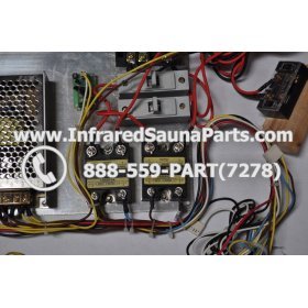 COMPLETE CONTROL POWER BOX 110V / 120V - COMPLETE CONTROL POWER BOX 110V / 120V WATERSTAR INFRARED SAUNA STYLE 2 6