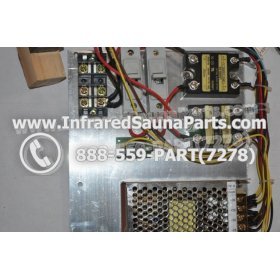 COMPLETE CONTROL POWER BOX 220V / 240V - COMPLETE CONTROL POWER BOX    220V / 240V HYDRA INFRARED SAUNA STYLE 8 11