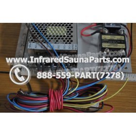 COMPLETE CONTROL POWER BOX 220V / 240V - COMPLETE CONTROL POWER BOX  220V / 240V LUX INFRARED SAUNA STYLE 1 2