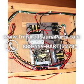 COMPLETE CONTROL POWER BOX 220V / 240V - COMPLETE CONTROL POWER BOX  220V / 240V SUNTECH INFRARED SAUNA STYLE 1 15