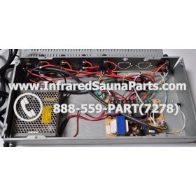 COMPLETE CONTROL POWER BOX 220V / 240V - COMPLETE CONTROL POWER BOX 220V / 240V GAIA INFRARED SAUNA STYLE 2 9