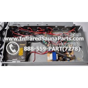 COMPLETE CONTROL POWER BOX 220V / 240V - COMPLETE CONTROL POWER BOX 220V / 240V CAL SAUNA INFRARED SAUNA STYLE 2 9