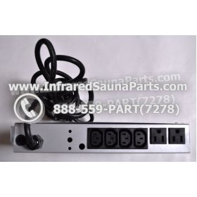 COMPLETE CONTROL POWER BOX 220V / 240V - COMPLETE CONTROL POWER BOX 220V / 240V HYDRA  INFRARED SAUNA STYLE 3 5