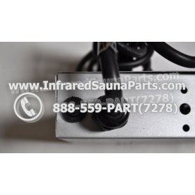 COMPLETE CONTROL POWER BOX 220V / 240V - COMPLETE CONTROL POWER BOX 220V / 240V HYDRA  INFRARED SAUNA STYLE 3 6