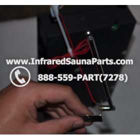 COMPLETE CONTROL POWER BOX 220V / 240V - COMPLETE CONTROL POWER BOX 220V / 240V SAUNAGEN INFRARED SAUNA  110V  120V WITH 7 CIRCUIT BOARD PINS  6 FEMALE PLUGS 12