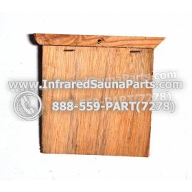 WOOD VENTS - HEMLOCK WOOD SLIDING DOOR COVER STYLE 3 5