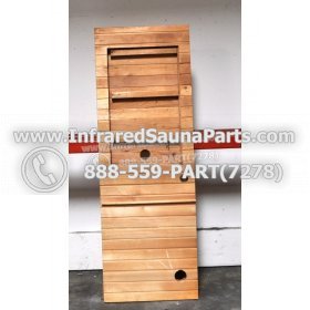 WOOD BENCHS + HEATERS - HEMLOCK WOOD BENCH ( 46.7" x 16.2" ) 4