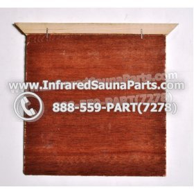 WOOD VENTS - HEMLOCK WOOD SLIDING DOOR COVER STYLE 1 1