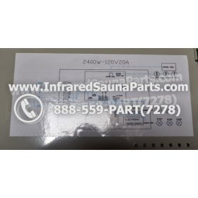 COMPLETE CONTROL POWER BOX WITH CONTROL PANEL - COMPLETE CONTROL POWER BOX 110V / 120V 2400 WATTS WITH COMPLETE WIRING HARNESS WITH ONE CONTROL PANEL 5