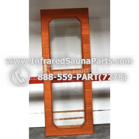 WOOD DOORS + GLASS DOORS - HEMLOCK WOOD DOOR ( 61" x 23.2" ) 1