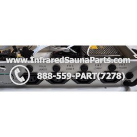 COMPLETE CONTROL POWER BOX WITH CONTROL PANEL - COMPLETE CONTROL POWER BOX JOSEN INFRARED SAUNA STYLE 1 WITH ONE CONTROL PANEL 13