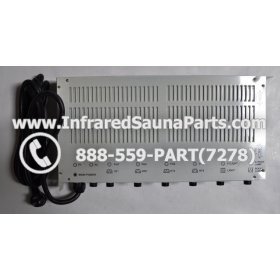 COMPLETE CONTROL POWER BOX 110V / 120V - COMPLETE CONTROL POWER BOX 110V / 120V MASTERSAUNA INFRARED SAUNA STYLE 4 1