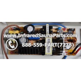 COMPLETE CONTROL POWER BOX 110V / 120V - COMPLETE CONTROL POWER BOX 110V / 120V JOSEN INFRARED SAUNA STYLE 4 8