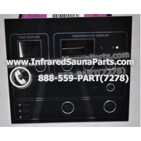 FACE PLATES - FACEPLATE FOR CIRCUIT BOARD YX32764-3 IRONMAN 8 BUTTONS 3