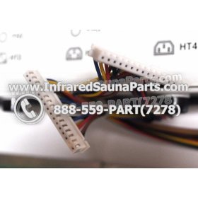 COMPLETE CONTROL POWER BOX WITH CONTROL PANEL - COMPLETE CONTROL POWER BOX GAIA INFRARED SAUNA STYLE 4 WITH TWO CONTROL PANELS 8