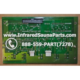 CIRCUIT BOARDS / TOUCH PADS - CIRCUIT BOARD  TOUCHPAD HEALTHLAND INFRARED SAUNA LYQPCB 5
