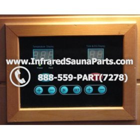 FACE PLATES - FACEPLATE FOR CIRCUIT BOARD SAUNABOB INFRARED SAUNA C15 9012 9
