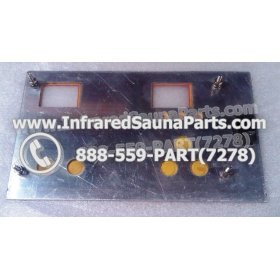 FACE PLATES - FACEPLATE FOR CIRCUIT BOARD LUX INFRARED SAUNA 06S10195 2