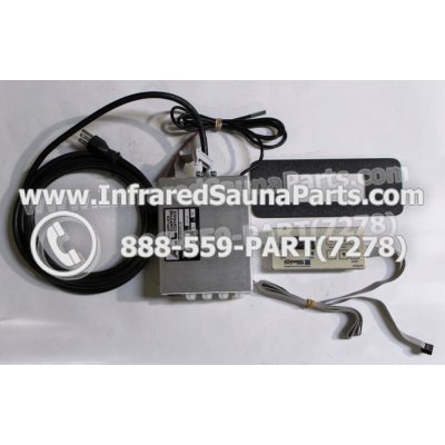 COMPLETE CONTROL POWER BOX WITH CONTROL PANEL - COMPLETE CONTROL POWER BOX ACC-100-PL-D WITH 110  120 POWER CABLE AND CONTROL PANEL 1