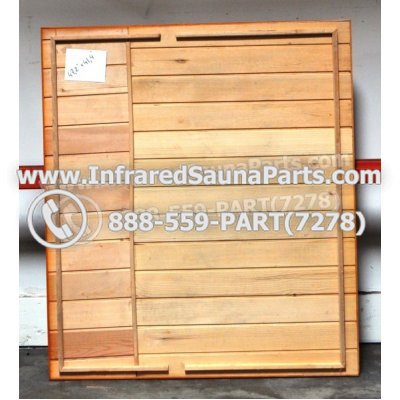 WOOD SAUNA FLOORS - HEMLOCK WOOD SAUNA FLOOR ( 47.2" x 41.4" ) 1